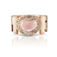 AMORE gold heart-shape Ring