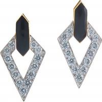 david webb, inc.	double diamond earrings