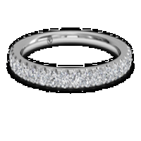 ritani women's french-set diamond ring