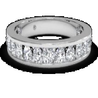 ritani women's channel-set diamond eternity wedding ring