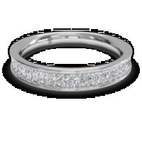 ritani women's micropavé diamond wedding ring