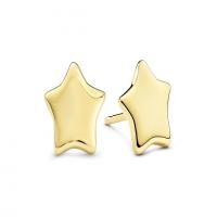 ritani flat star stud earrings