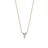 ritani ef collection diamond trio necklace