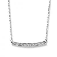 ritani curved diamond bar pendant