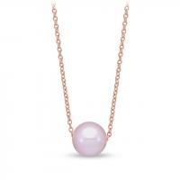 ritani pink freshwater pearl pendant