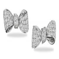 ritani bow diamond stud earrings (mini)