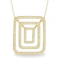 ritani piece swing diamond necklace