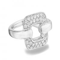 ritani piece square diamond ring
