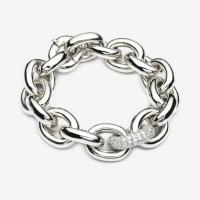 eddie borgo pave link chain bracelet silver