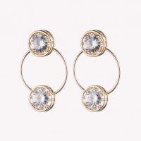 eddie borgo circle estate hoop earrings gold