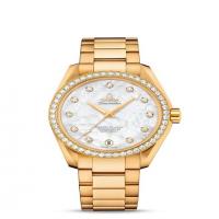 omega aqua terra 150m omega master co-axial ladies' 38.5 mm