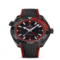 omega planet ocean 600m omega co-axial master chronometer gmt 45.5 mm
