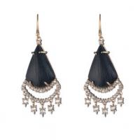 alexis bittar crystal lace chandelier earring