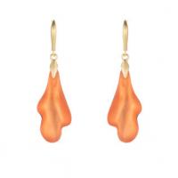alexis bittar abstract lever back earring
