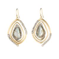 alexis bittar crystal encrusted spiral earring