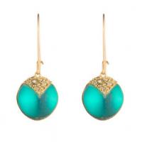 alexis bittar origami inlay dangling sphere earring