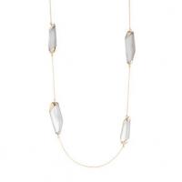 alexis bittar lucite station necklace