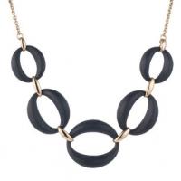 alexis bittar large lucite link necklace