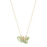alexis bittar dancing baguette freeform pendant necklace