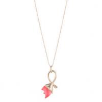alexis bittar abstract tulip pendant necklace