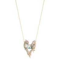 alexis bittar crystal encrusted lovebirds pendant necklace