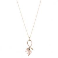 alexis bittar abstract tulip pendant necklace