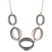 alexis bittar large lucite link necklace