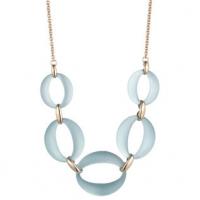 alexis bittar large lucite link necklace