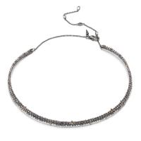 alexis bittar crystal encrusted spike accented choker necklace