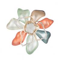 alexis bittar abstract color block flower pin