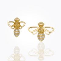 temple st. clair	18k bee earrings