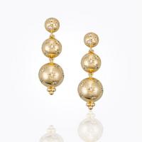 temple st. clair	18k bee earrings