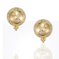 temple st. clair	18k cosmos triple drop earri...