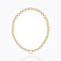 temple st. clair	18k trio necklace with emera...