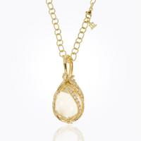 temple st. clair	18k landing bird amulet