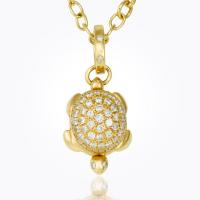 temple st. clair	18k cosmos pendant with royal blue moonstone, tsavorite, tanzanite,...