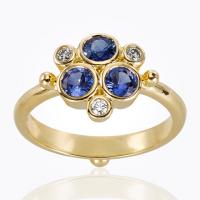 temple st. clair	18k angel ring