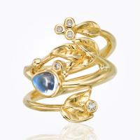 temple st. clair	18k classic amulet earrings ...