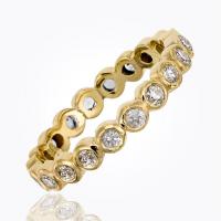 temple st. clair	18k double drop earrings wit...