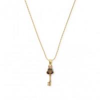 alex and ani	fish hook two tone adjustable necklace | david lynch foundation