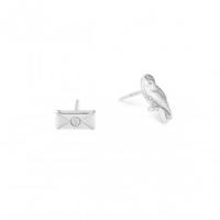 alex and ani	deep ocean spearhead earrings