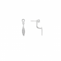 alex and ani	deep ocean spearhead earrings