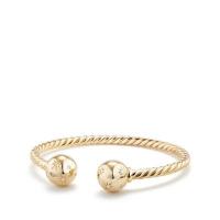 david yurman	solari bead bracelet with diamonds in 18k gold