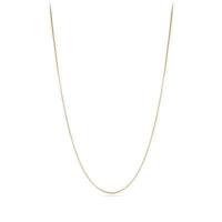 david yurman	baby box chain necklace in 18k gold, 1.7mm