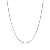 david yurman	box chain necklace with an accent of 14k gold, 1.7mm