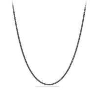 david yurman	small box chain necklace, 2.7mm