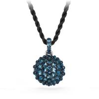david yurman	osetra pendant necklace with green onyx, 20mm