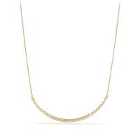 david yurman	pure form collar necklace in 18k gold