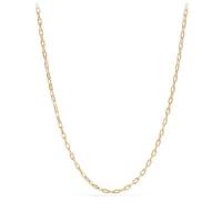 david yurman	dy madison chain thin necklace in 18k gold, 3mm