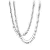 david yurman	starburst chain necklace with pearls